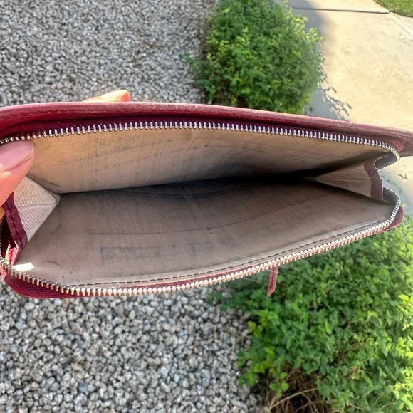 Chloé Paddington Burgundy Leather Wallet - Picture 5 of 16